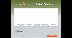 Desktop Screenshot of exhibits.historycolorado.org